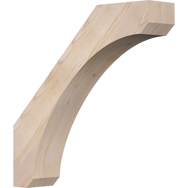 Ekena Millwork 5 1/2"W x 26"D x 26"H Legacy Smooth Knee Brace, Douglas Fir BRC06X26X26LEC00SDF - main